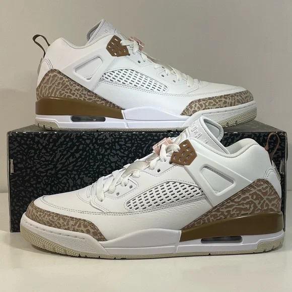 [BRAND NEW] AIR JORDAN SPIZIKE LOW ARCHAEO BROWN MENS SHOES SIZE 11 SNEAKERS - Picture 2 of 9